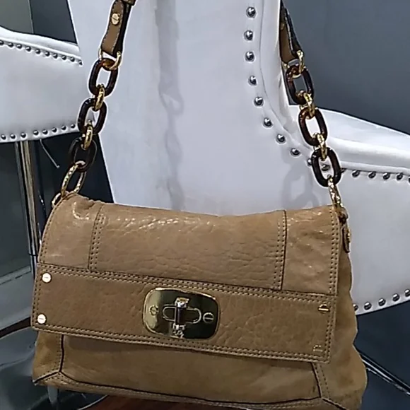 Milly tan leather shoulder bag - Picture 5 of 16